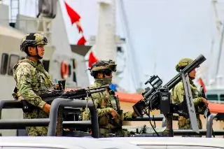 Refuerzan seguridad en Mazatlán con más de mil infantes de Marina