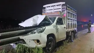 Fuerte accidente en esta carretera de Veracruz provoca cierre