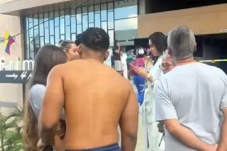 Se refugian de peculiar manera en el terremoto en Colombia ¿Se debe hacer esto? (+Video)