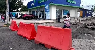 ¡Tome precauciones! Cierre total en esta calle de Boca del Río