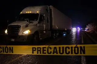 Asesinan a chofer de transporte de carga durante asalto en Veracruz