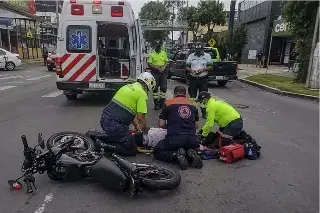 En accidentes separados, atropellan a dos adultos mayores en la zona de Xalapa