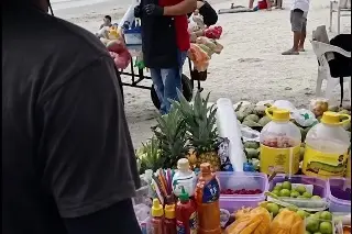 ¿Cobró 500 pesos por un vaso de mango con tunas a turistas? (+Video) 
