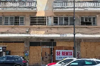 Del abandono a una nueva tienda: así podría cambiar este edificio del centro de Veracruz