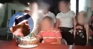 Balacera interrumpe compleaños en Poza Rica; así quedó captado en video