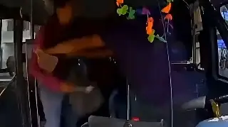 Agreden a conductor de autobús en Chocamán, Veracruz