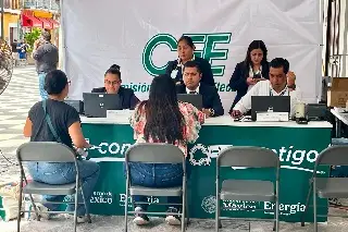 CFE instala módulo de atención en el Palacio Municipal de Veracruz
