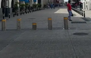 Habilitan Independencia peatonal en Veracruz 