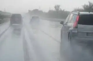 Cierre en esta autopista de Veracruz por accidente. Checa en cuál kilómetro fue 