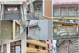 ¿Qué pasó? Todas estas tiendas han cerrado en el centro de Veracruz