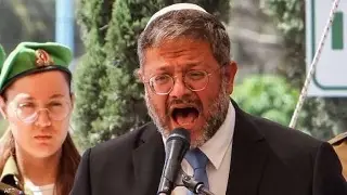 Ministro de seguridad israelí llama a matar decenas de palestinos cada día en Gaza