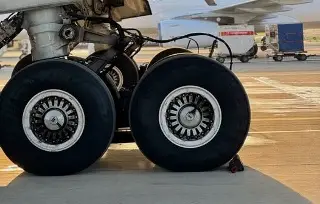 Explotan neumáticos de un avión al aterrizar en Chicago
