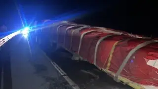 Accidente causa cierre en esta carretera de Veracruz. Precaución