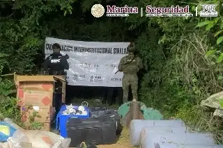 Marina localiza más de 300 artefactos explosivos y 300 kilos de explosivos en Sinaloa