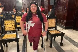 Evelyn encontró en el para powerlifting una nueva forma de superar sus propios límites