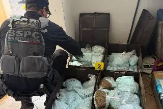 Aseguran 120 kilos de fentanilo en inmueble ligado a 'Los Rusos': Harfuch