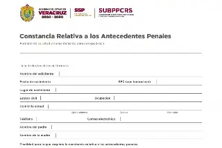 ¿Necesitas la carta de antecedentes no penales? Estos son los requisitos, costo y cómo tramitarla en Veracruz