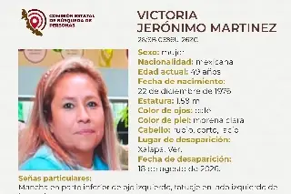 Piden apoyo para localizar a joven mujer desaparecida en Xalapa, Veracruz 