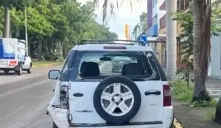 Captan momento exacto de choque de camión contra camioneta en Veracruz (+Video)