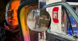 Tránsitos de Puebla persiguen y disparan contra pareja; ya investigan (VIDEO)