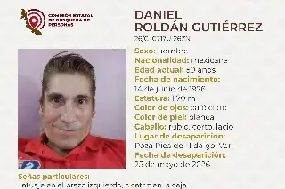 Desaparece hombre al norte de Veracruz; estas son sus características 