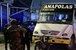 Identifican a jóvenes muertos atropellados por ruta Amapolas en la Veracruz-Xalapa