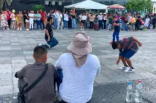 En Veracruz realizan batalla de ‘farmear aura’; así respondió la gente (Video)