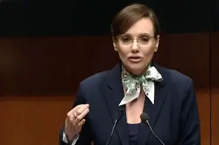Morena 'traicionó' a Rocha Moya por temor a EU: Lilly Téllez