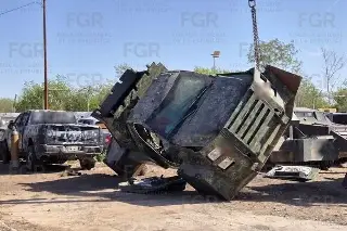 Destruyen 25 “monstruos” ligados al crimen