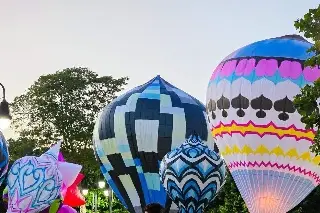 Globos gigantes en Veracruz; checa fecha y hora 