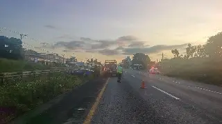 Accidente provoca cierre en esta autopista de Veracruz ¡Toma precaución!