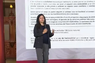 Sheinbaum propone eliminar la doble nacionalidad para quienes aspiren a la Presidencia y gubernaturas
