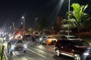 Carambola entre 'troconas'; tome precaución