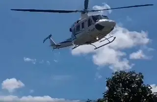 Gobernador de Chiapas a punto de estrellarse en su helicóptero; esto pasó