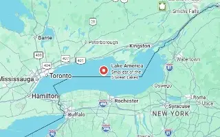 'Lago América': cambia nombre del lago Ontario