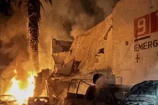 Deja 6 policías lesionados explosión de coche bomba en comandancia de Ojocaliente