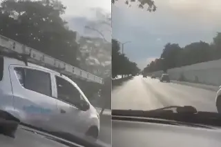 Cerró el paso varias veces hasta terminar como menos se lo esperaba (+Video)