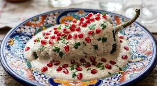 Chef revela el secreto del sabor para preparar chiles en nogada 
