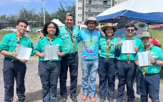 Scouts de Veracruz necesitan tus cartones de leche para calentar casas en la sierra