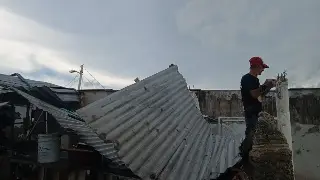Tornado azota Alvarado, esto ocurrió esta mañana