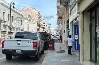 Comerciantes del centro de Veracruz temen se les queme su negocio por este motivo