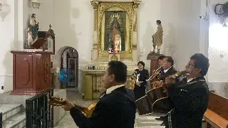 Mañanitas, mariachi y una historia de siglos: así festejan al Santo Cristo del Buen Viaje En Veracruz 