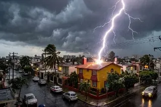 El 70% de casas en Veracruz tienen esta falla eléctrica y podrían perder todo durante tormenta eléctrica
