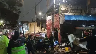Aumentan a dos muertos y 10 heridos por explosión en taquería