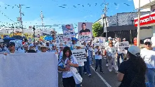 Marchan por la paz en Culiacán, Sinaloa 