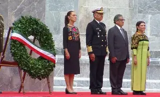 Sheinbaum encabeza homenaje a los Niños Héroes