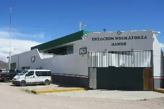 Incendio en estación migratoria Janos de Chihuahua; esto se sabe