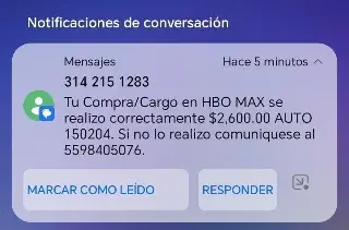 'Tu compra se realizó correctamente': la estafa que circula en Veracruz