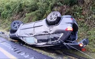 Al menos 6 accidentes complican circulación en autopista de Veracruz