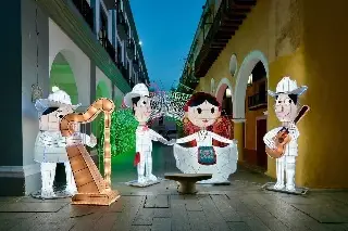 ¡Veracruz se pinta de verde, blanco y rojo! Así se vive el fervor patrio en la ciudad